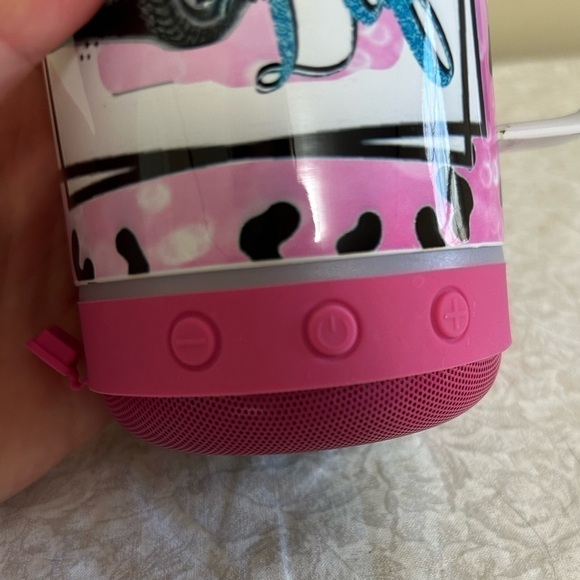 NWOT Jeep Life Leopard Print Tumbler with Built In Speaker Beach Pink - Picture 6 of 10